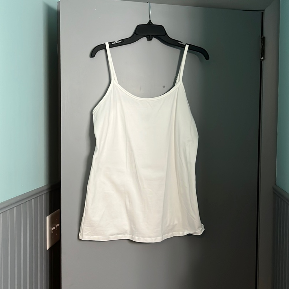 Size 2 torrid white cami.